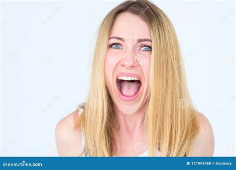 Face Screaming In Fear Emoticon Royalty Free Vector I