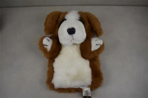 Vtg 24k Polar Puff Dog Hand Puppet Plush 1800 Picclick