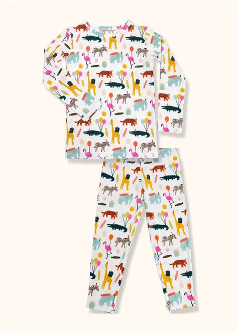 Party Animal Pajama Set — Needle And Grain