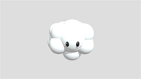 Super Mario Cloud 3d Model By Yonatantoty 5f9aba3 Sketchfab