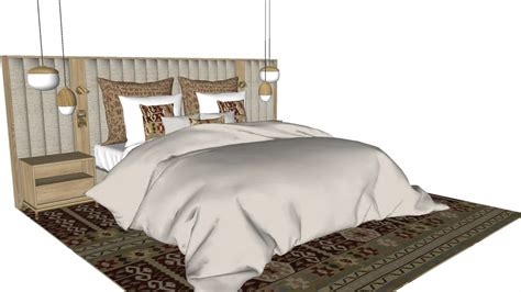 Master Bed 3d Warehouse Bed Bedroom Bed Furniture