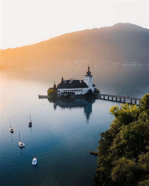 Promoting Our Amazing Austria On Instagram Das Schloss Ort In Gmunden