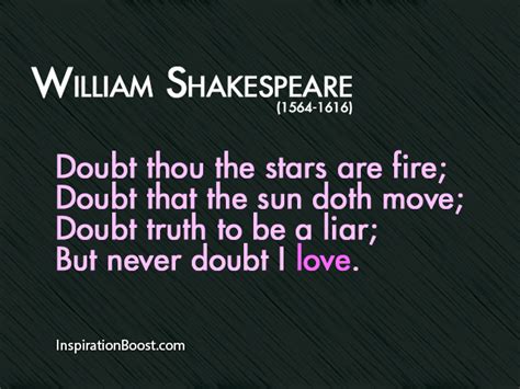 William Shakespeare Love Quotes Inspiration Boost