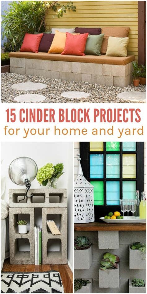 Creative Cinder Block Projects For Your Home And Yard