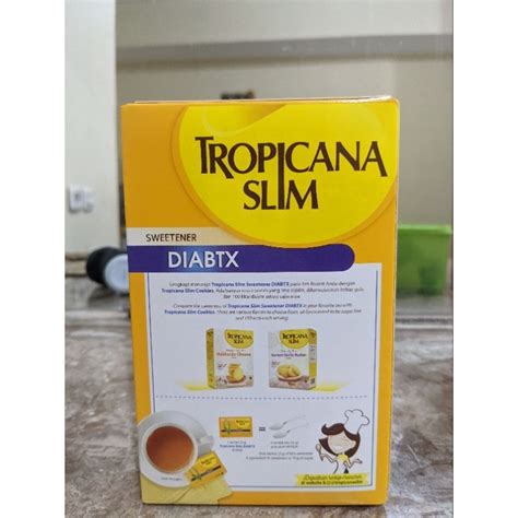 Jual Gula Promo Tropicana Slim Diabtx Sweetener 50 Sachet Shopee
