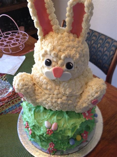 Could Use This Idea Using Wilton Bear Mold But Bunny In A Basket