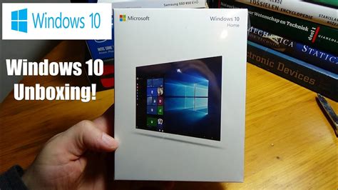 Microsoft Windows 10 Professional 32bit64bit Unboxing Review And