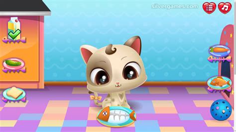 Cute Kitty Care Play Online On Silvergames