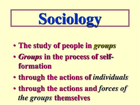 Ppt Sociology Powerpoint Presentation Free Download Id1276098