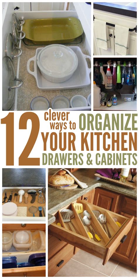 How To Organize Your Kitchen With 12 Clever Ideas