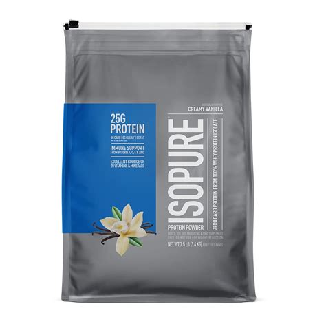 Buy Isopure Whey Isolate Protein Powder With C And Zinc For Immune