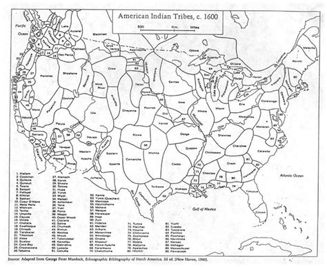 Alabama Native American Tribes Map