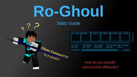 Ro Ghoul Stat Guide Youtube