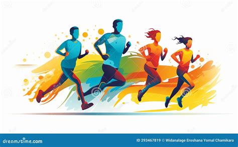 Endurance Triumphs Celebrating International Endurance Day Stock