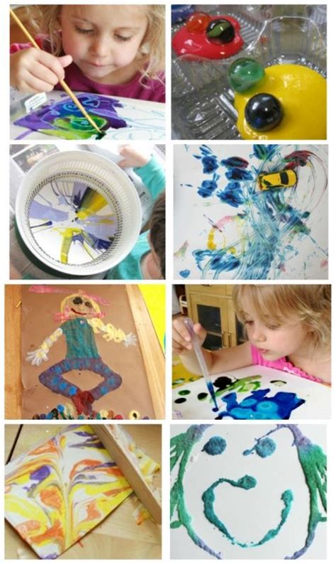 11 Amazing Process Art Painting Activities For Preschoolers Art