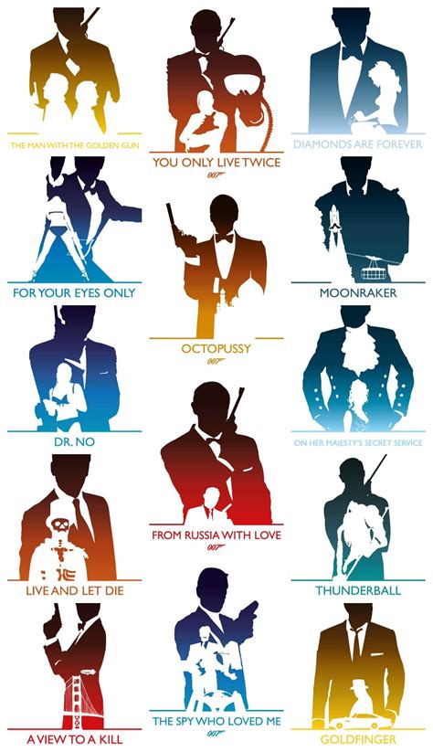 JamesBond 007 James Bond Movie Posters James Bond Movies Bond Films