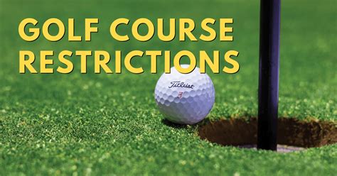 Find out the level and rules for an area. COVID-19 Golf Course Restrictions | 94.9 WDKB