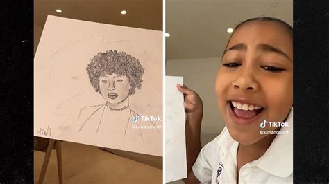 Ice Spice Shocked Over North Wests Portrait Its So Cute