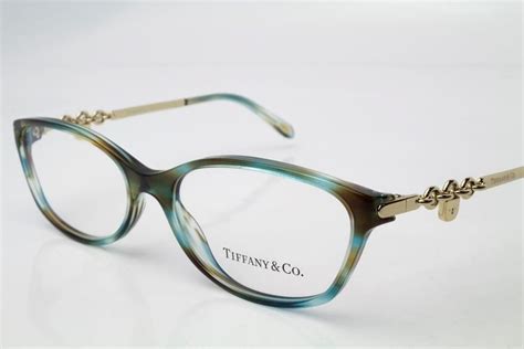 New Tiffany And Co Tf 2063 Eyeglasses Frames Ocean Turquoise 8124 Authentic 52mm Eyeglasses