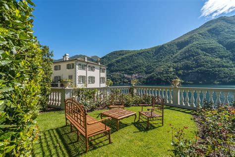 Gorgeous Lakefront Trophy Estate In Laglio Lombardy Italy For Sale