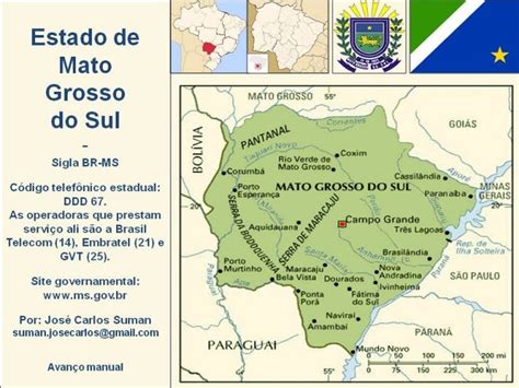 Mato Grosso Do Sul Em Geografia