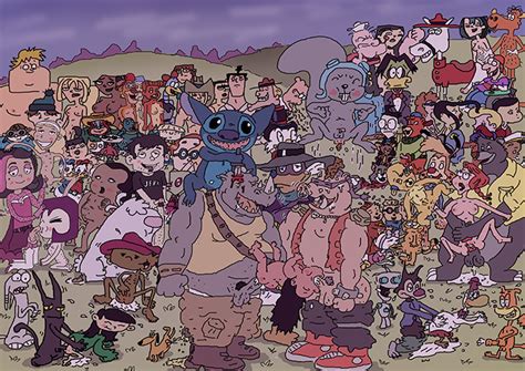 cartoon orgy by johnroders on newgrounds