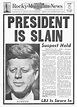 THE KENNEDY GALLERY | Kennedy assassination, Newspaper headlines, John ...