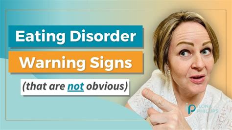 Warning Signs Of Eating Disorders Youtube