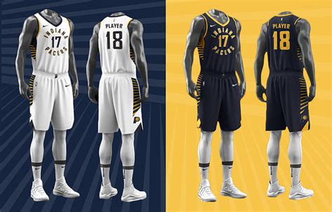Indiana Pacers Unveil New Nike Uniforms And New Court Sportslogosnet