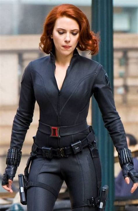 Black Widow In The Avengers Vedova Nera Supereroi Black