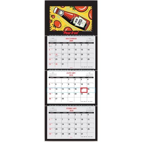 At A Glance Wall Calendars Custom Imprinted With Your Logo