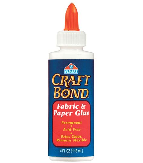 Fabric Glue 4oz | JOANN | Glue crafts, Fabric glue, Paper glue