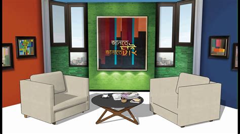 Set Design For Talk Show I Set Design I Budget Se Design Idea I Youtube