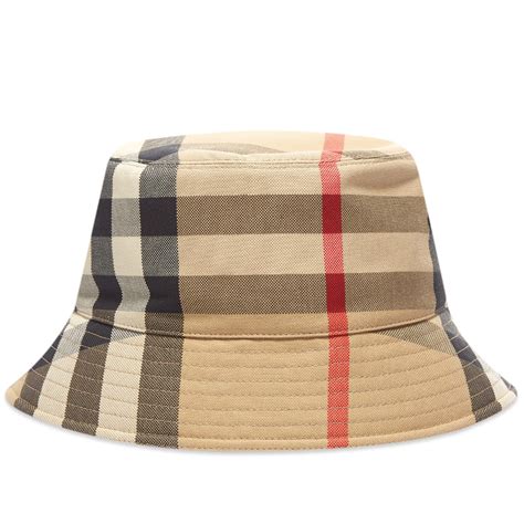 Burberry Giant Check Bucket Hat Burberry