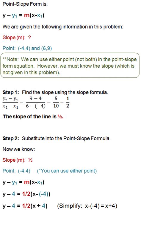 Any equation of a plane can by written in the general form. Point Slope Form