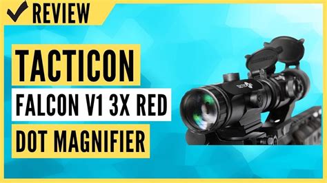 Tacticon Falcon V1 3x Red Dot Magnifier With Flip To Side Mount Review