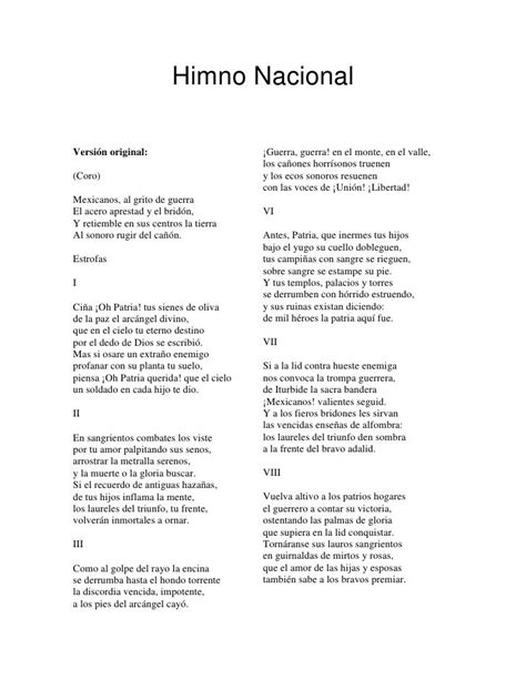 Las 10 Mejores Ideas E Inspiración Sobre El Himno Nacional Mexicano