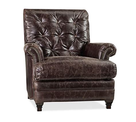 In need of assistance or have a question? Pottery barn - Patterson leather chair | Armchair, Leather ...