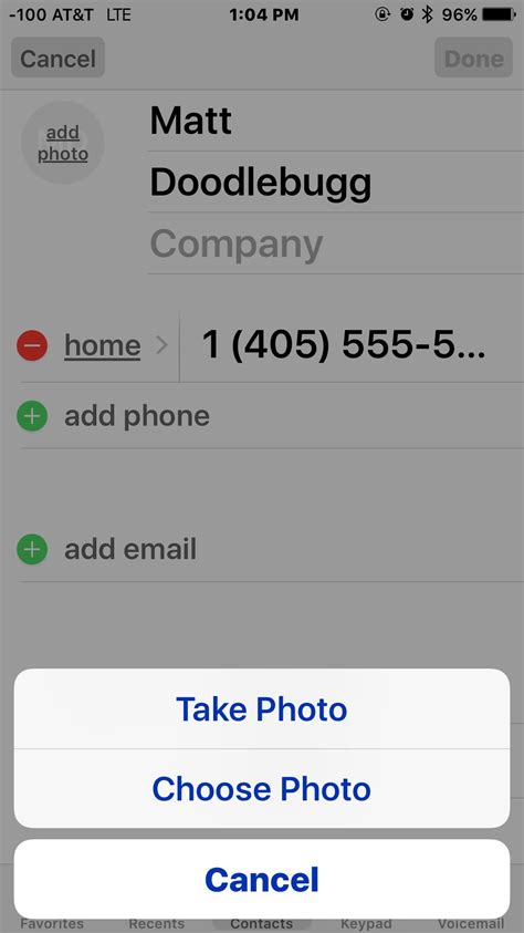 How To Assign A Photo To Iphone Contact In Ios