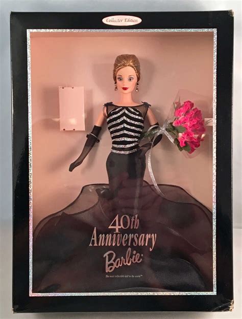 40th anniversary barbie doll collector edition 1999 new unopened box ebay