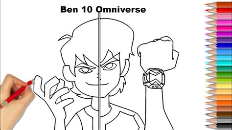 Como Desenhar o Ben 10 Omniverse How to Draw BEN 10 OMNIVERSE Cómo