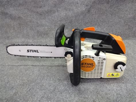 Nice Stihl Ms200t Ms 200t Ms 200 T Gas Chainsaw 14 Bar And Chain 35cc