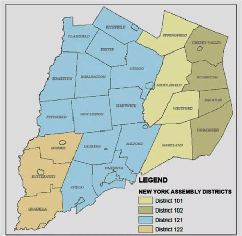 Otsego County Map