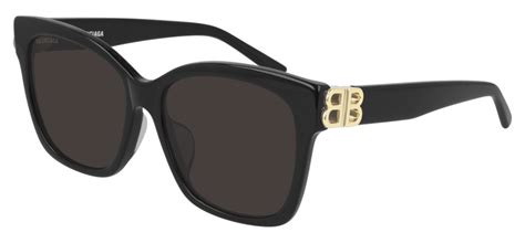 Balenciaga Bb0102sa Sunglasses Black Grey Tortoiseblack