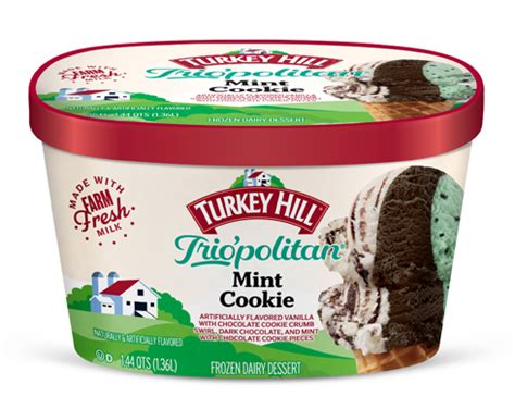 Turkey Hill Dairy Mint Cookie Trio Politan