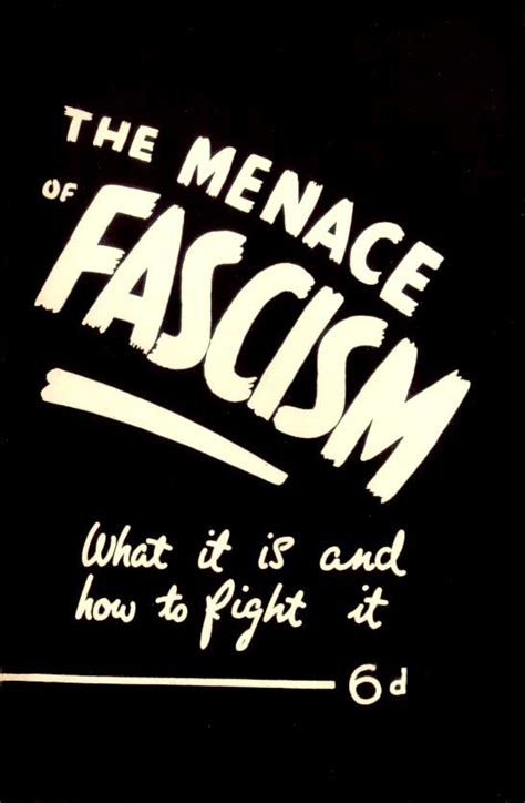 Ted Grant The Menace Of Fascism