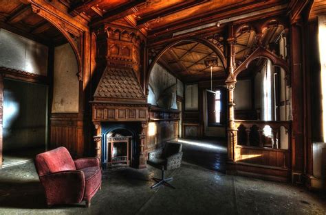 Empty Interior Of Large House Trigger Image Gothic House Gothic