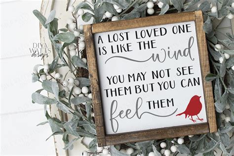 A Lost Loved One Is Like The Wind Grief Loss Cardinal Svg 461144