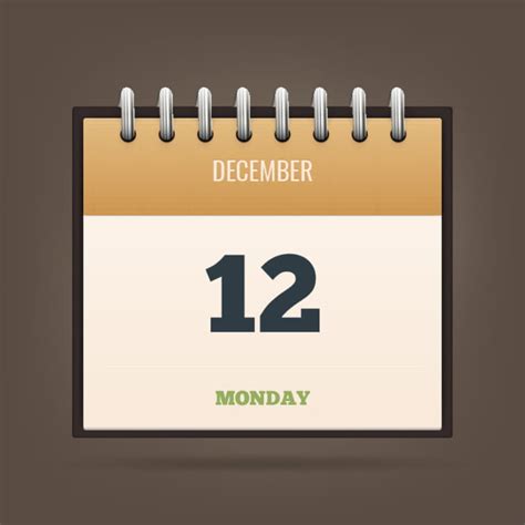 Detailed Vector Calendar Icon Ai Uidownload