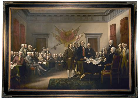 Signing Of The Declaration Of Independence Painting At Paintingvalley